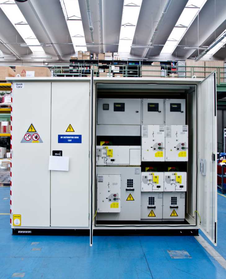 KDE Kiosk for L.V. and M.V. electrical distribution Costruzioni